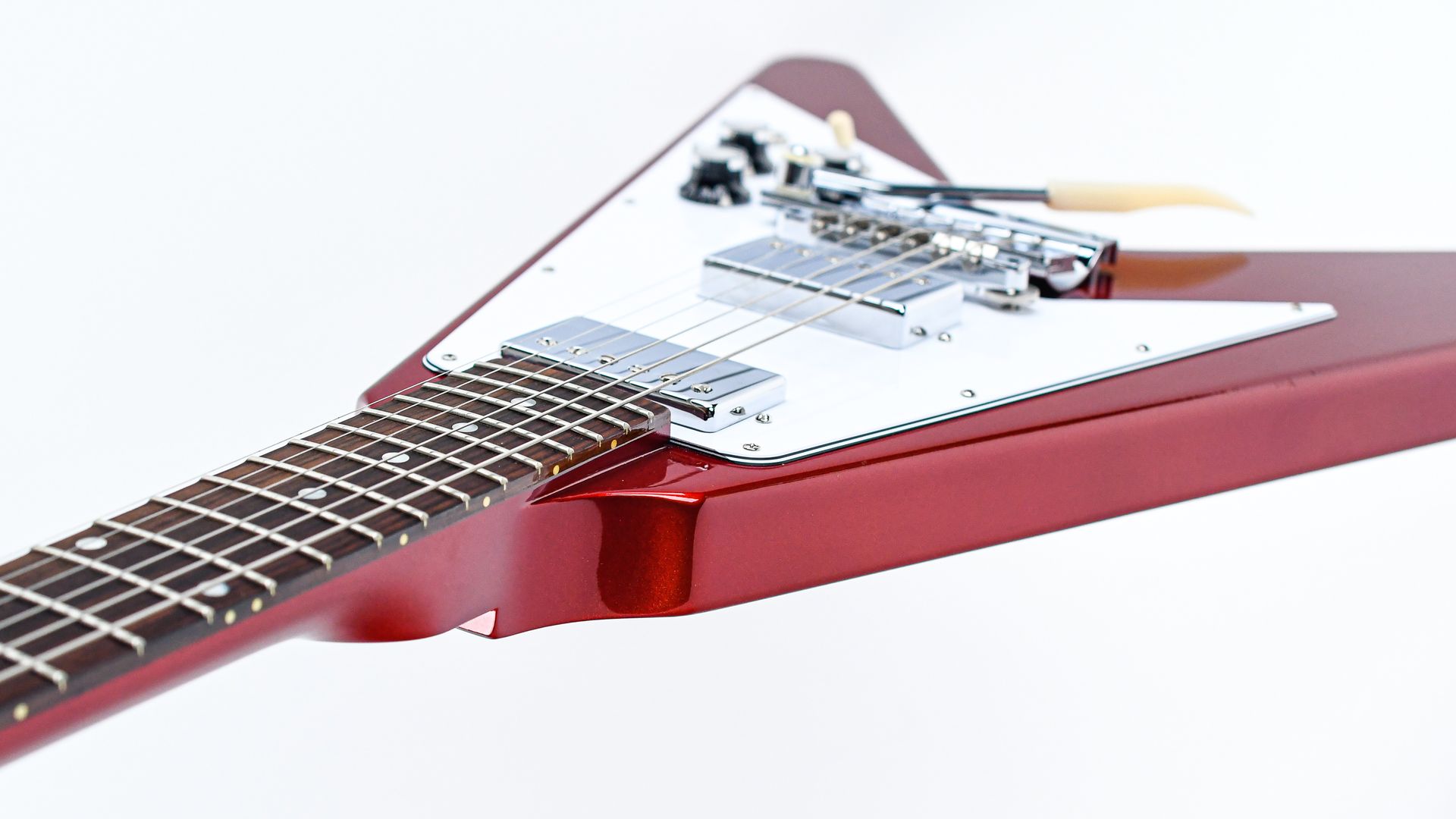 Gibson Custom 1967 Mahogany Flying V Reissue w/ Maestro Vibrola Gloss ...